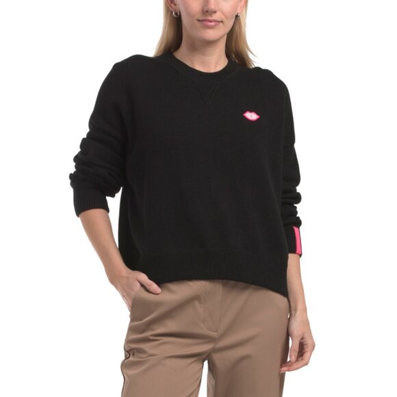 G/FORE Onyx Cashmere Crew Neck Sweater - Picture 1 of 2